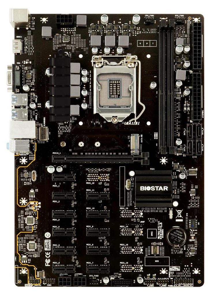 Płyta główna BIOSTAR TB360-BTC PRO 2.0 Intel Socket 1151 Zdjęcie produktu 