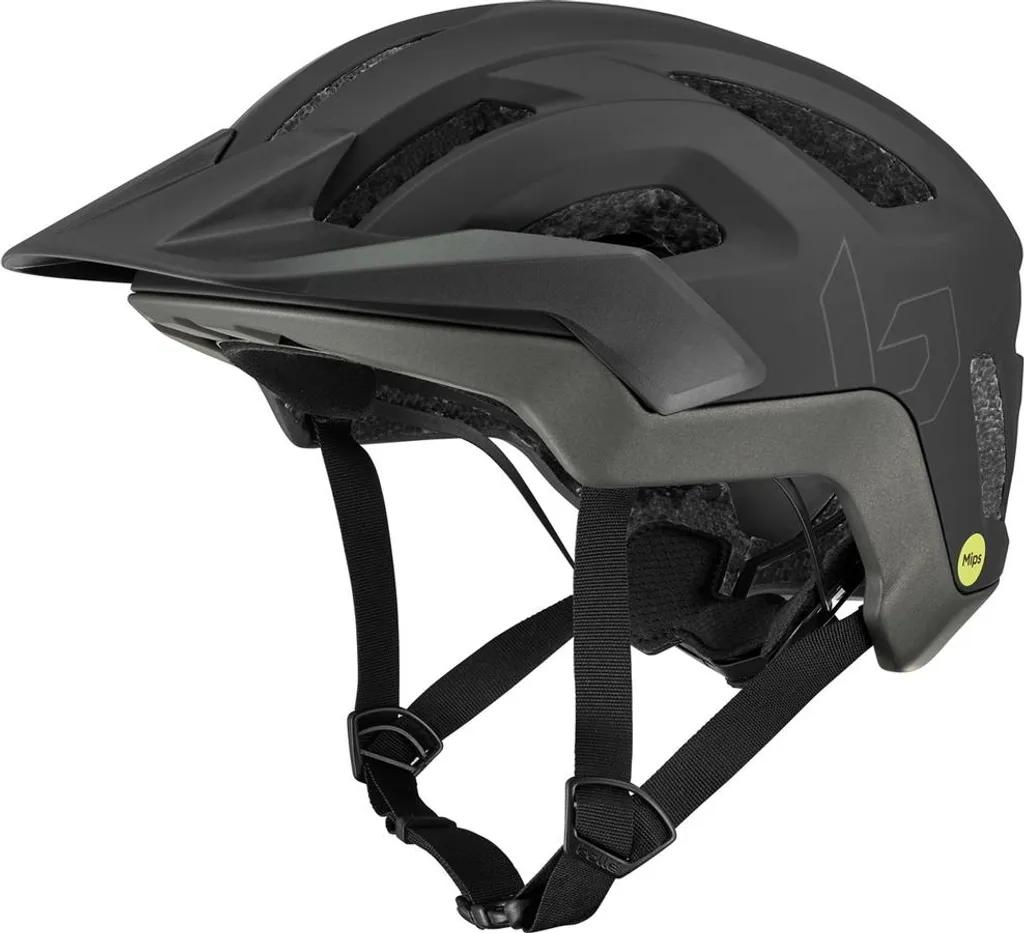 Casque VTT Bollé Eco Adapt Mips Noir Minéral avec Visière Ajustable
