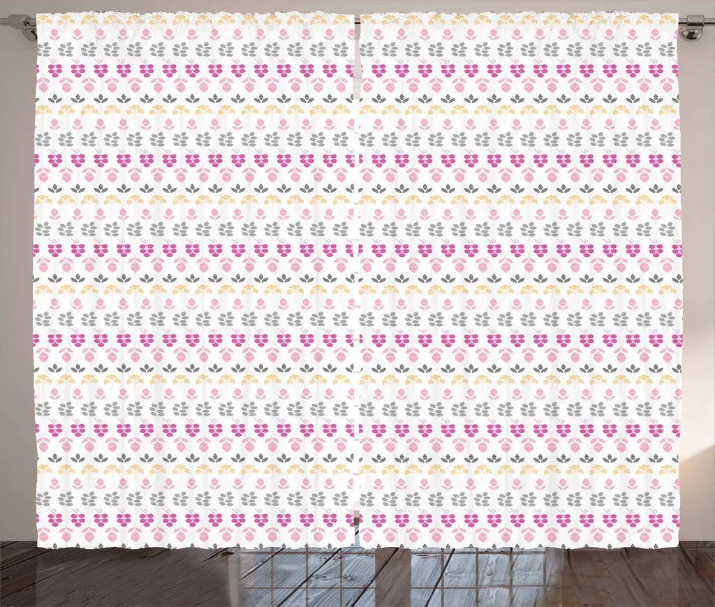 Tenda ABAKUHAUS Foglie Rustiche 280x175 cm per Famiglia e Soggiorno
