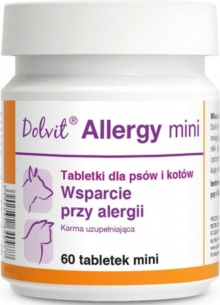 Dolfos Dolvit Allergy Mini 60 Tabletek Zdjęcie produktu 