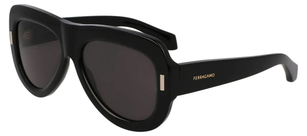 Lunettes Ferragamo SF2029SE 001 Finies les Montures Lourdes et Inconfortables