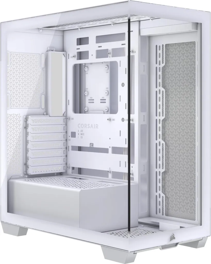 Case PC Corsair 3500X Bianco Vetro Panoramico Mid-Tower Offerta