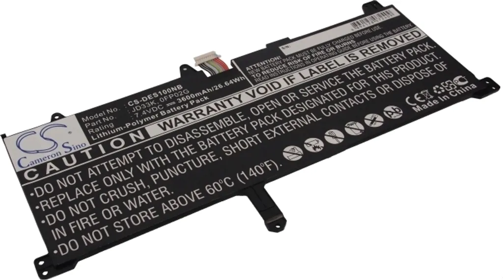 Batteria Notebook Dell XPS 10 JD33K | TECHTEK Performance Premium