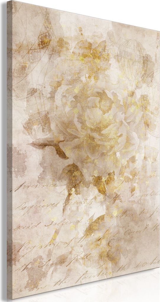 Italienischer Leinwand Leinwandbild - Painted Dreams (1 Part) Vertical 80x120 cm Abstrakt n-C-0360-b-a