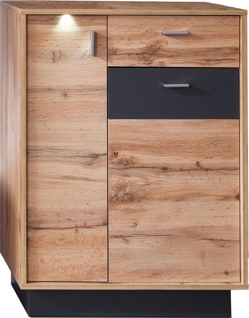 trendteam Garderobe Schuhschrank  Wotan Eiche Nachbildung Produktbild 