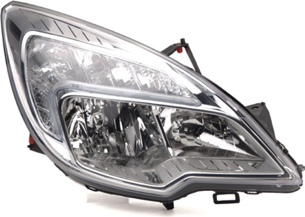 Johns, Scheinwerfer Halogen Front passend für Opel Meriva B 06/2010 -12/13 H7 H1 Rechts 1216235 1216050 1216752 13253630 13305776