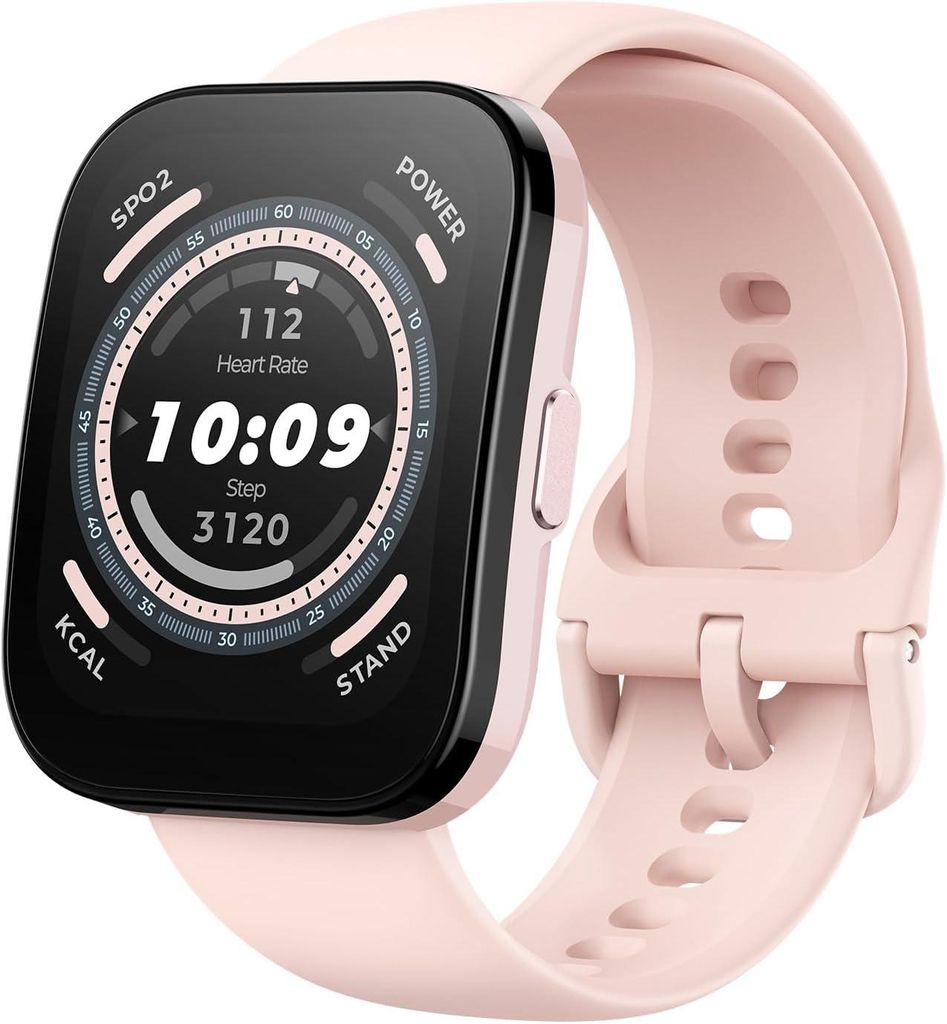 Amazfit Bip 5 Smartwatch 1,91 Zoll Display mit Bluetooth Anrufen, GPS, Alexa, 120 Sportmodi, Herzfrequenz- & SpO2-Tracking