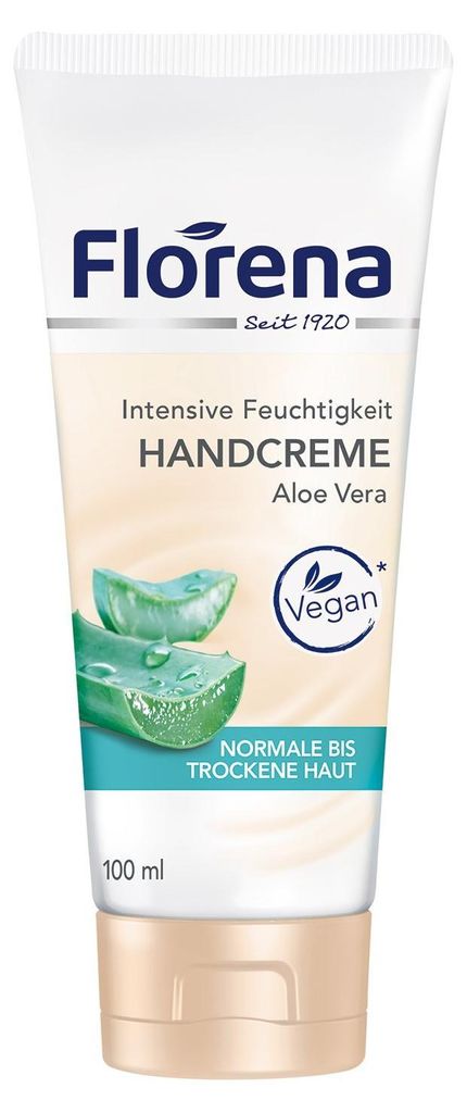 Florena Handcreme Aloe Vera Intensive Feuchtigkeit 100ml Produktbild 
