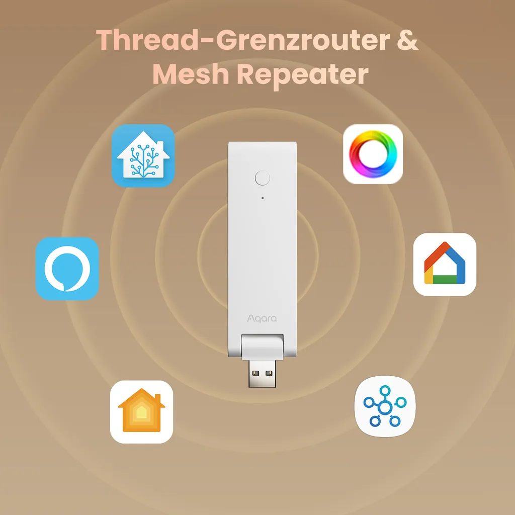 Solution Smart Home Aqara M100 pour Automatisation Matter et Thread