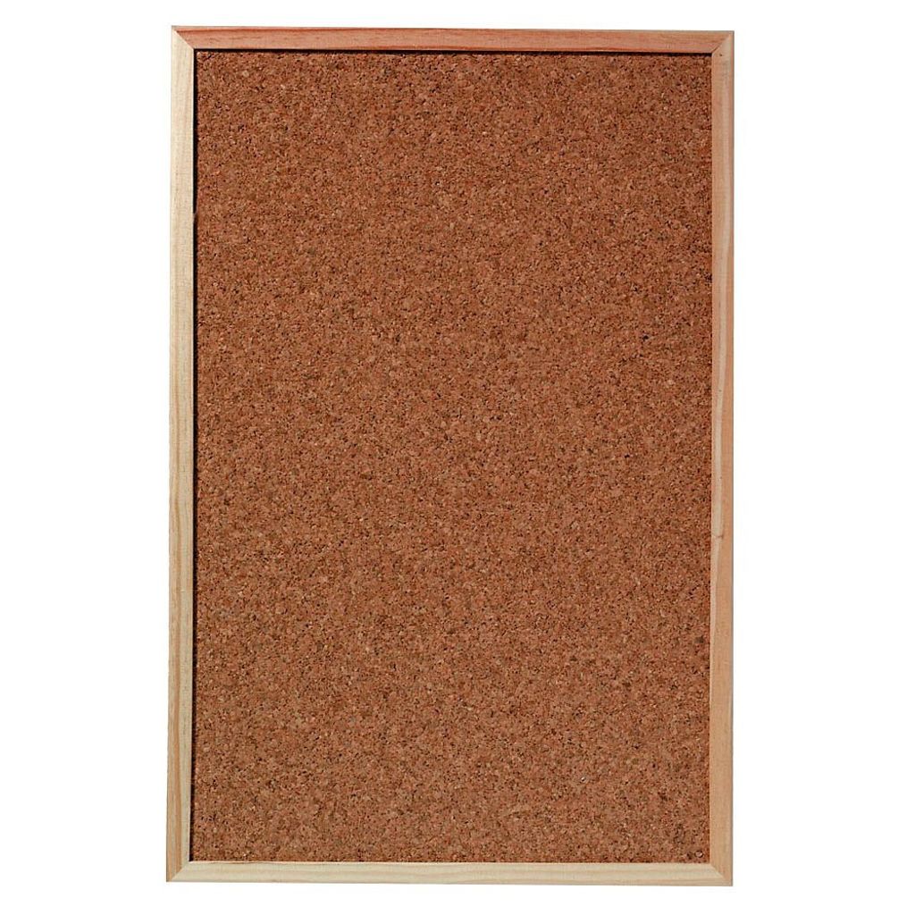 Herlitz Korktafel mit Holzrahmen Maße: (B)400 x (H)600 mm Produktbild 