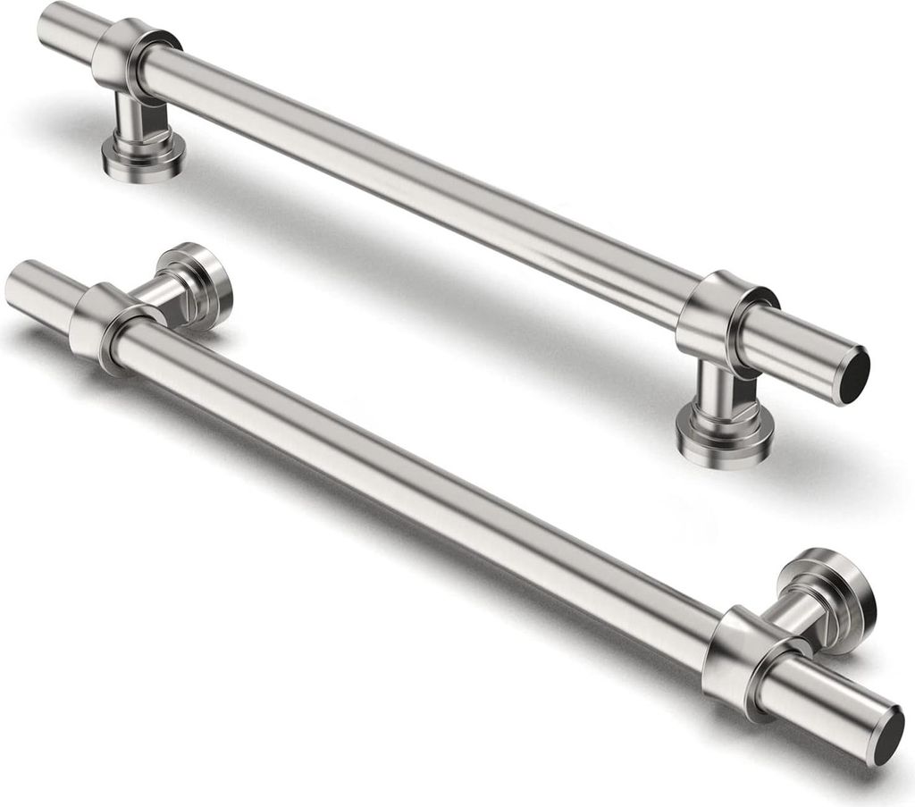 FURNIWARE 10 Stück Möbelgriffe, 160 mm Bohrlochabstand, Möbelgriffe, Schrankgriffe, Küche, Schrankgriff, verwendet für Türgriff von Badezimme...