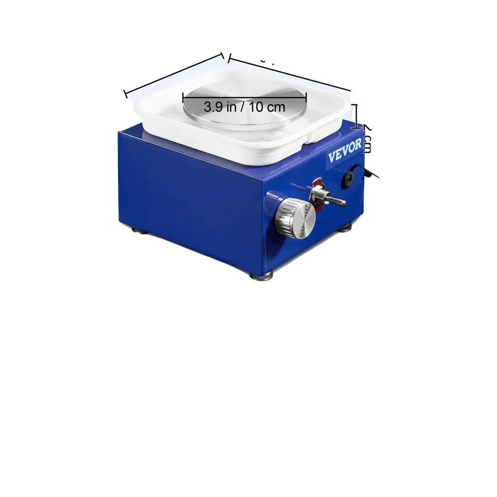 Machine à poterie miniature pour modelage argile avec vitesse variable