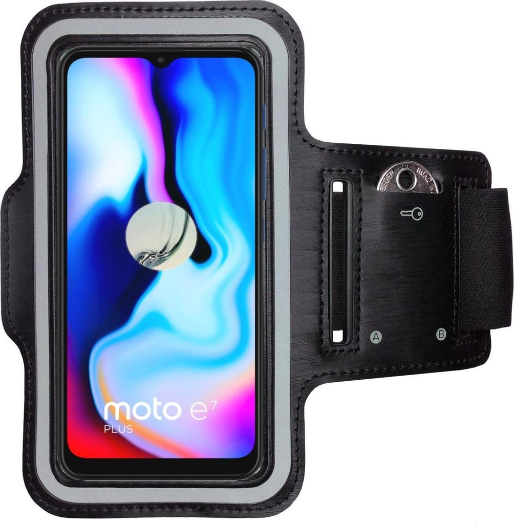 Sportarmband für Motorola Moto E7 Plus Armband Handy Tasche Fitness Jogging