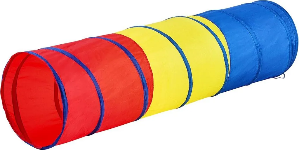 Tunnel de jeu pliable anti-encombrement pour petits espaces et bébés