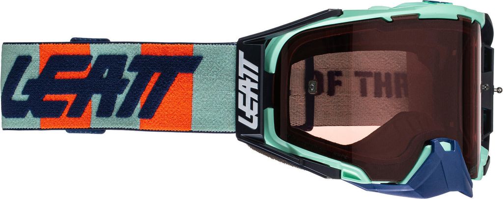 Leatt Velocity 6.5 News Motocross Brille, türkis, Einheitsgröße