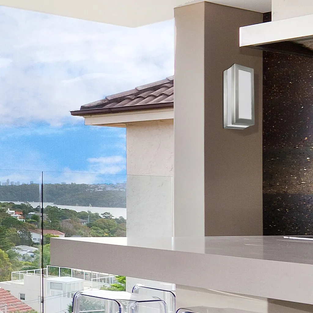 Applique murale IP44 Stuttgart Rabalux 8170 chrome satiné verre E27 - 3