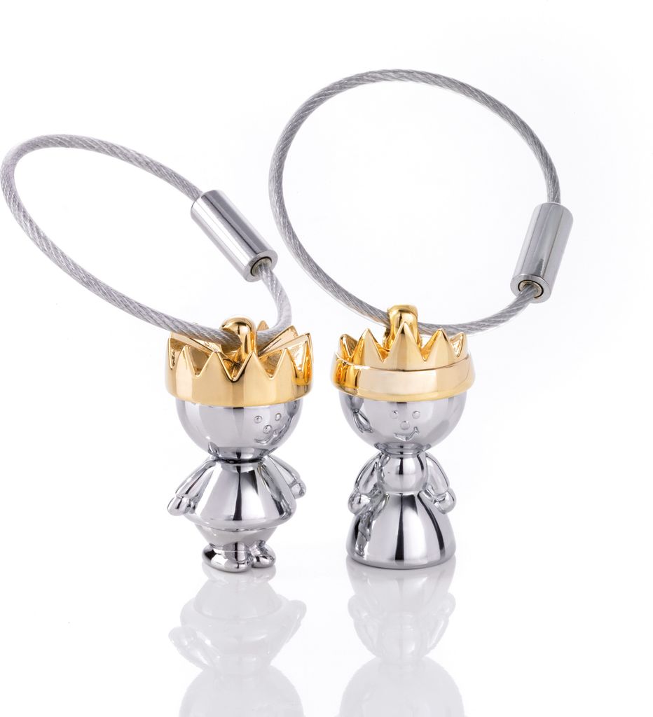 Porte-clés Set de porte-clés Roi et Reine LITTLE KING & Image du produit 