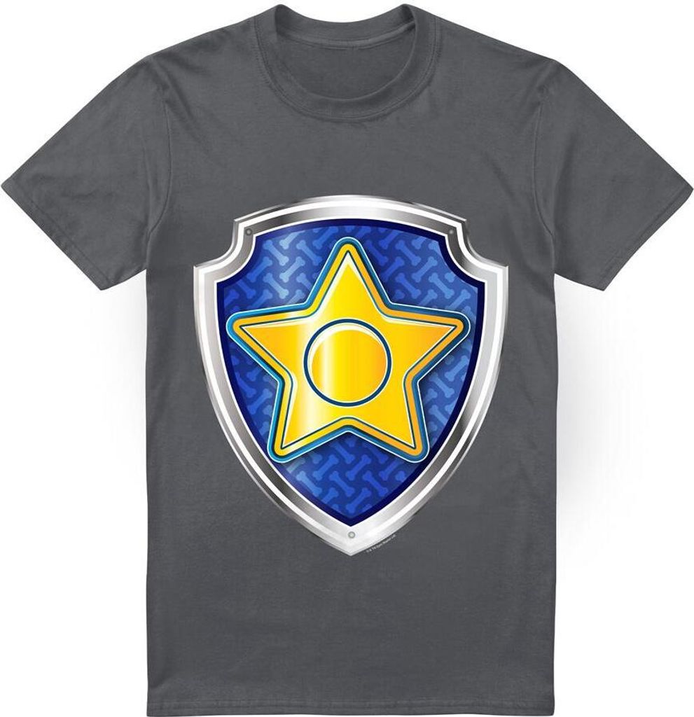 Paw Patrol - T-Shirt für Herren TV6751 (XL) (Holzkohle)