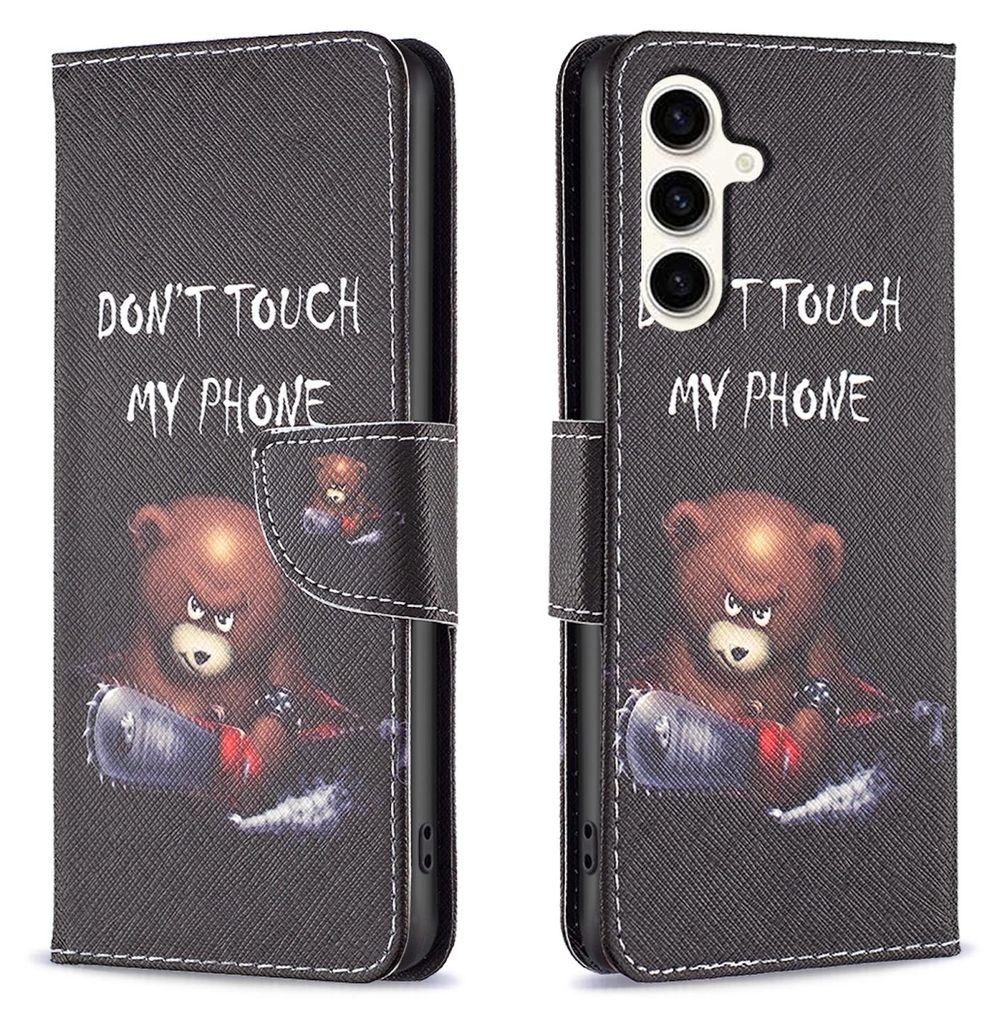 Für Samsung Galaxy S23 FE Kunst-Leder Book Handy Tasche Produktbild 