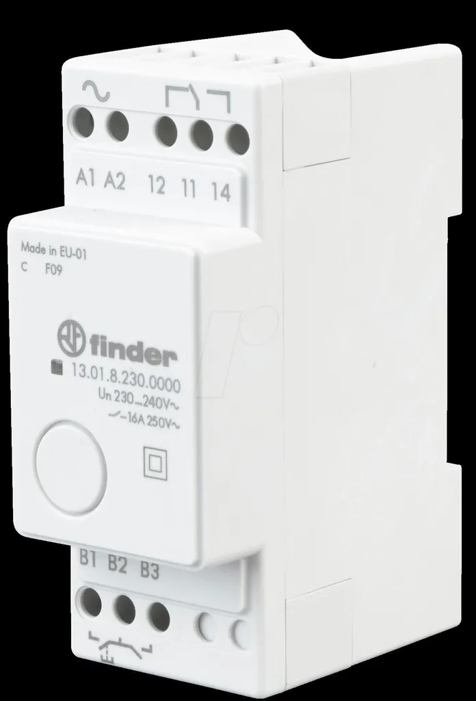 Relais de Commande Pas à Pas Monostable Finder 230V pour Rail DIN