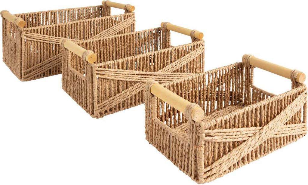 3er-set kisten eugene beige l26 31 36cm - Atmosphera créateur d'intérieur