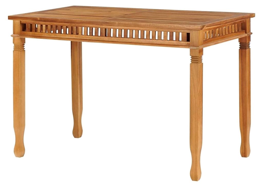 Garten-Esstisch, Couchtisch, Konsolentisch, Gartentisch, Balkontisch, Balkonmöbel Kleiner Balkon, Balkon Tisch, Beistelltisch, 120x65x80 cm Massiv...