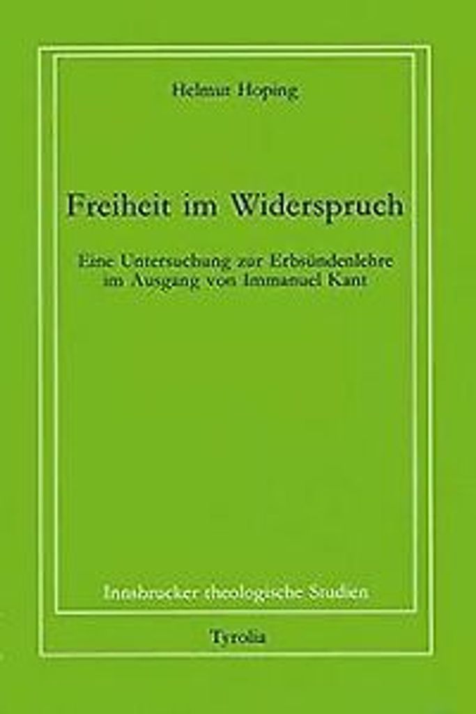 Freiheit im Widerspruch
