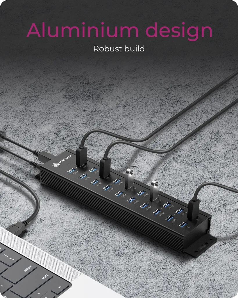 Hub USB pour studio de streaming et duplication de clés de stockage - 4