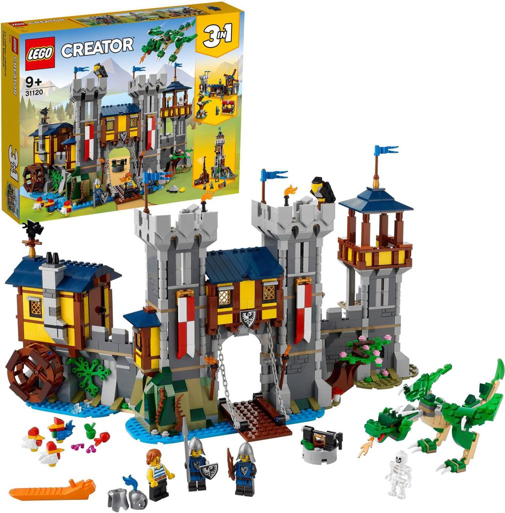 LEGO Creator Mittelalterliche Burg Konstruktionsspielzeug Produktbild