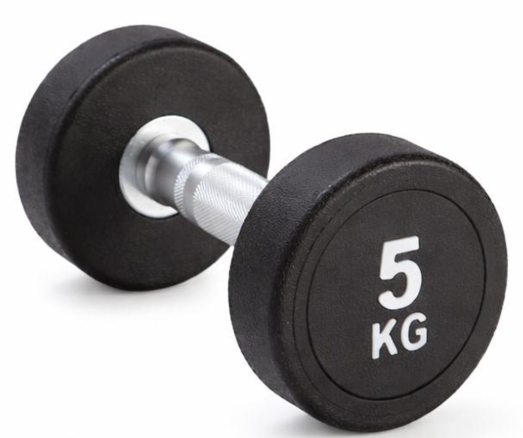 Mancuerna de 5 kg, forma ovalada, color Imagen del producto 