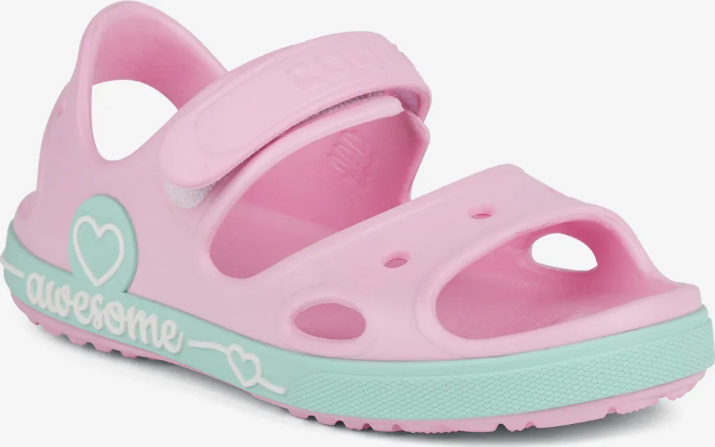 Sabots de Plage pour Enfant Rose - Sandales Légères COQUI Taille 22-23 - 5