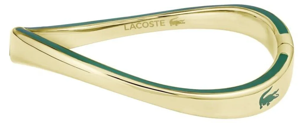 Gourmette moderne en acier plaqué or pour homme - Bracelet rigide Glori