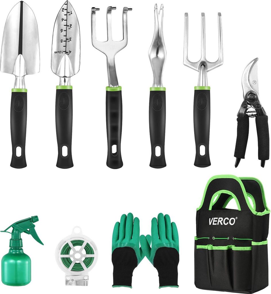 set di attrezzi da giardino da 10 pezzi set per piantare in Immagine del prodotto 