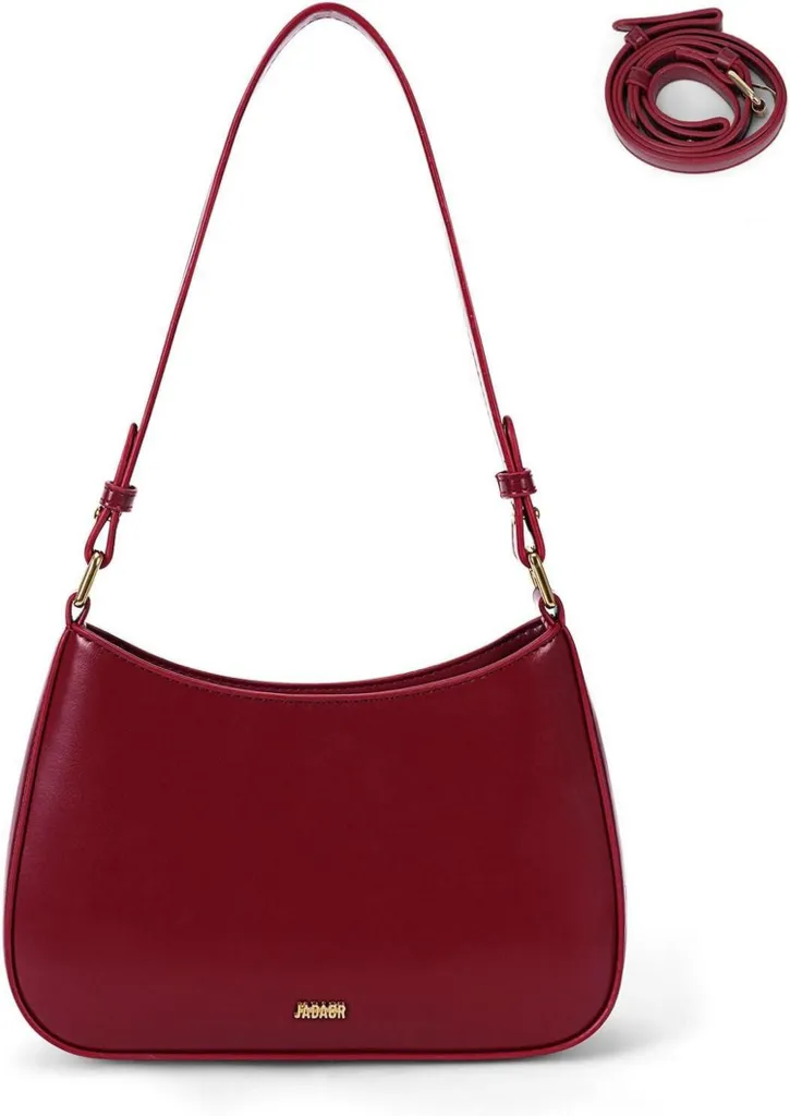 Sac à main Y2K rouge en cuir synthétique - Petit sac bandoulière tendance