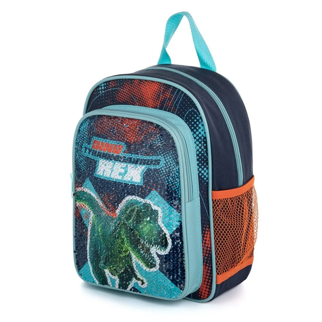 Zaino Asilo Karton P+P Dinosauro Premium - Ergonomico e Resistente
