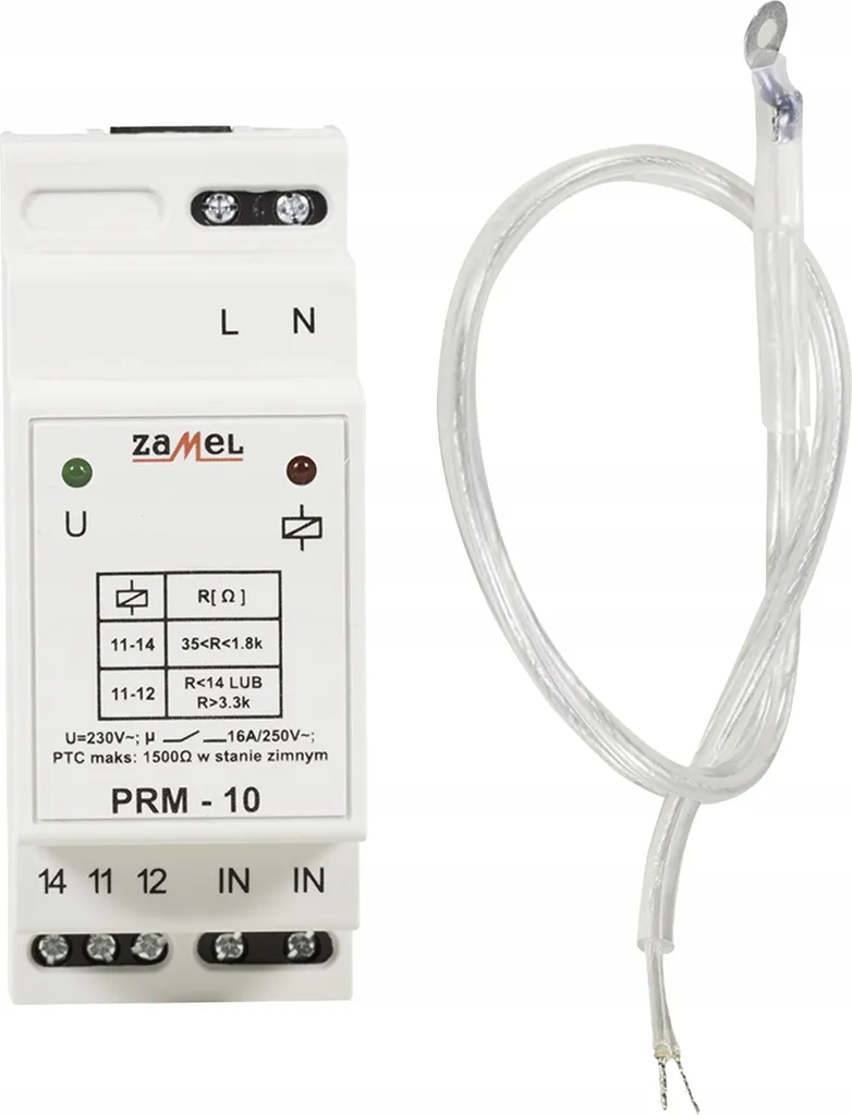 Zamel PRM-10 Relè Termico per Sensori PTC - Prezzo Outlet Online