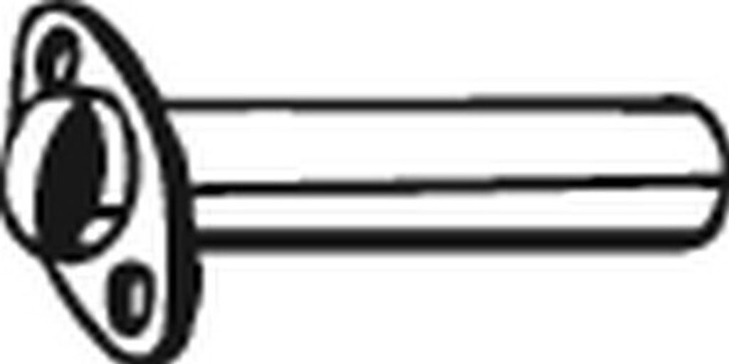 BOSAL Abgasrohr Auspuffrohr für NISSAN NP300 Navara Pickup (D40) 700-145