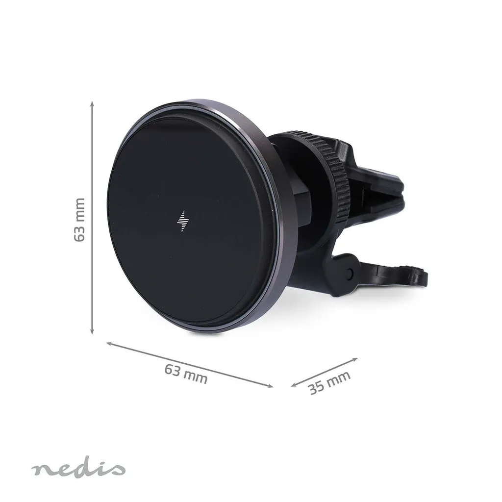 Chargeur Induction 15W pour Auto - Protection Complète et Câble Type-C - 6