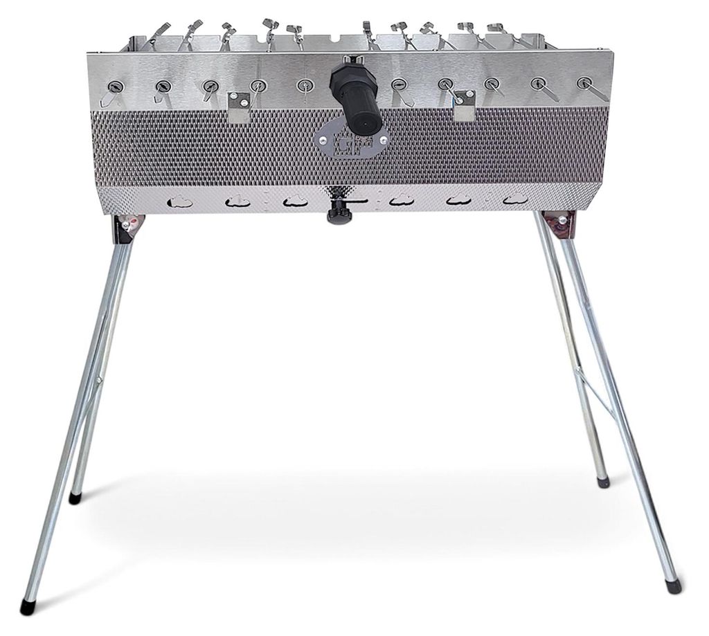 Mangal set Tashkent shashlik grill con 11 spiedini Immagine del prodotto 