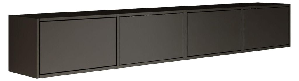 Selsey Framme – Hängendes TV-Board mit vier Klappen 200 cm, Produktbild 