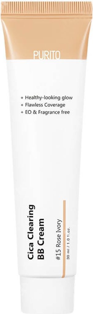 Purito Cica Clearing BB Cream 15 Rose Ivory 30ml