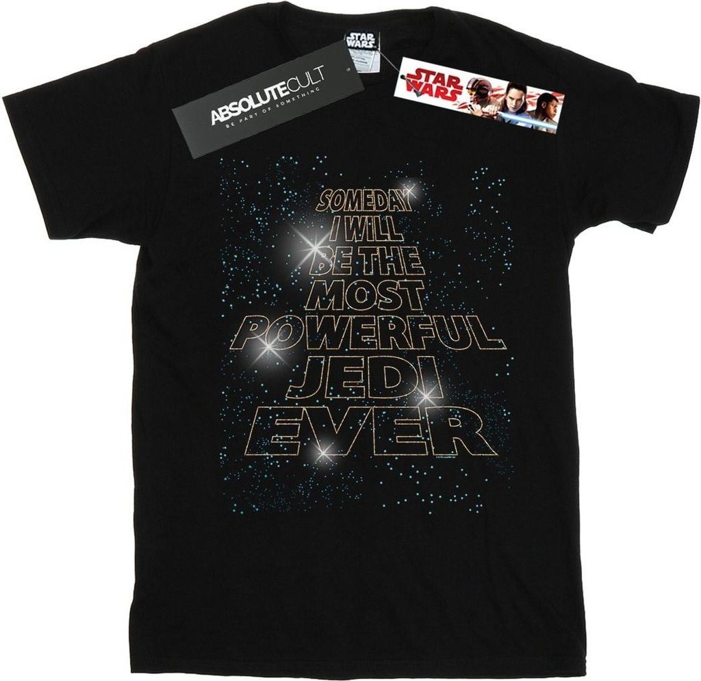 Star Wars - "Most Powerful Jedi" T-Shirt für Herren BI46483 (XXL) (Schwarz)