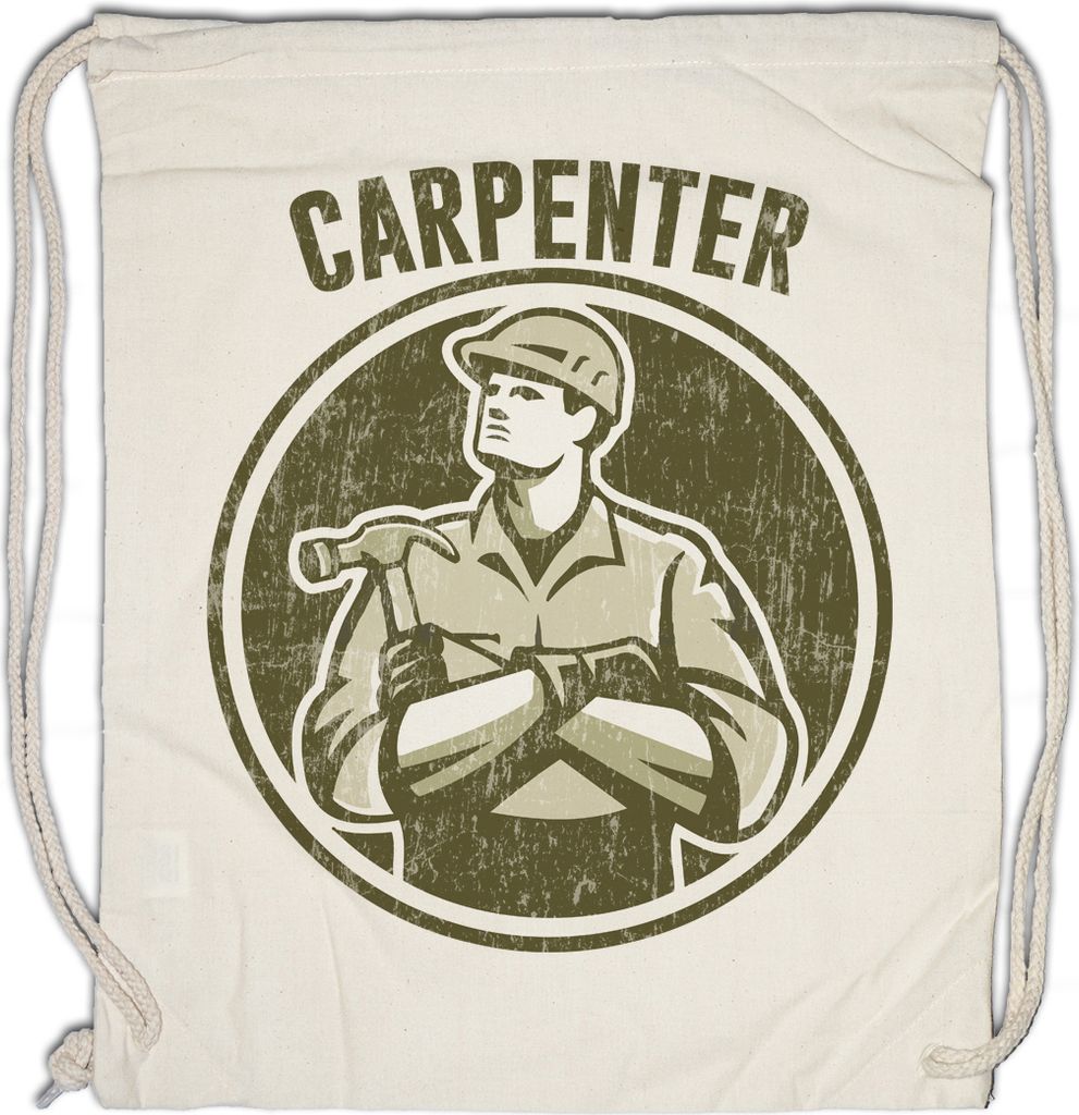 Urban Backwoods Carpenter I, Turnbeutel, Farbe: Beige