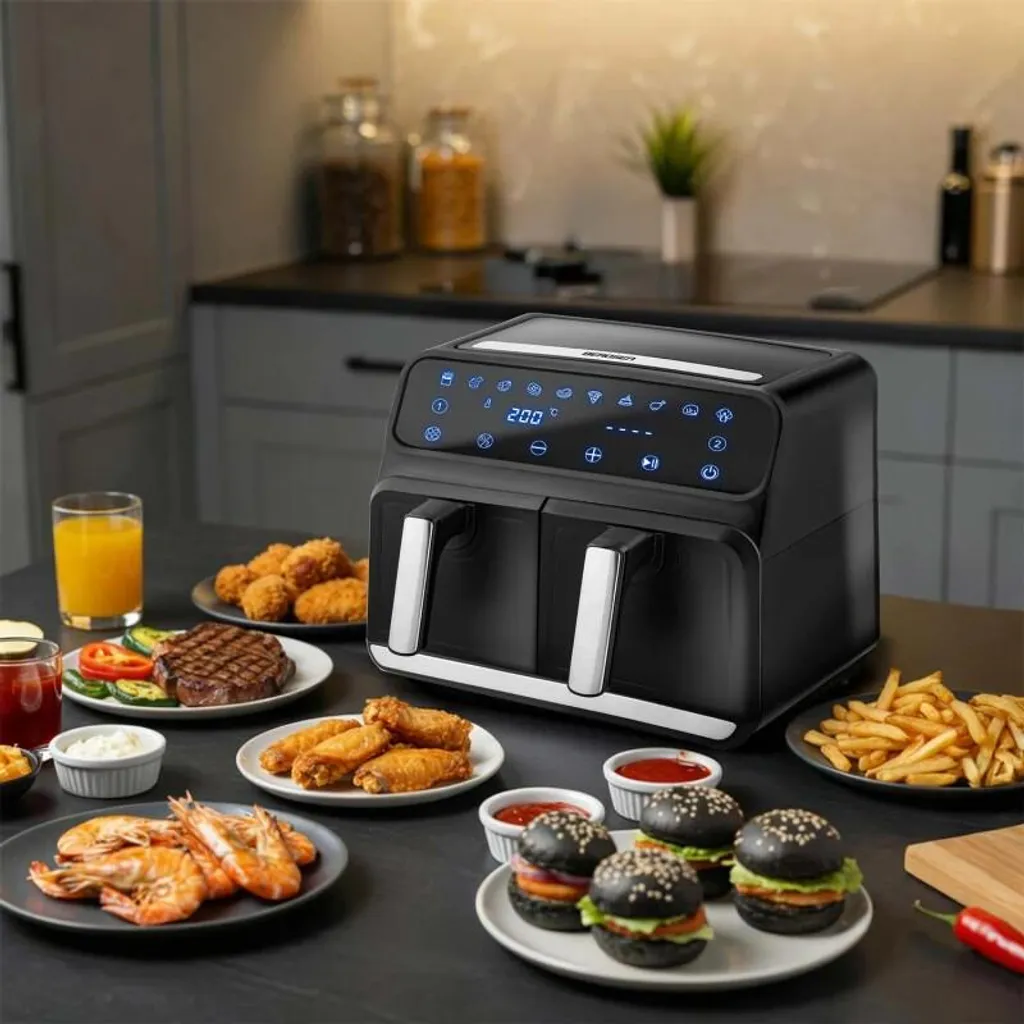 Recensione Berdsen BD-653: Friggitrice Aria Calda 1700W Doppia Area - 13