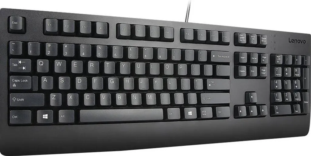 Clavier Filaire USB Lenovo Preferred Pro II Noir pour Bureau Pro