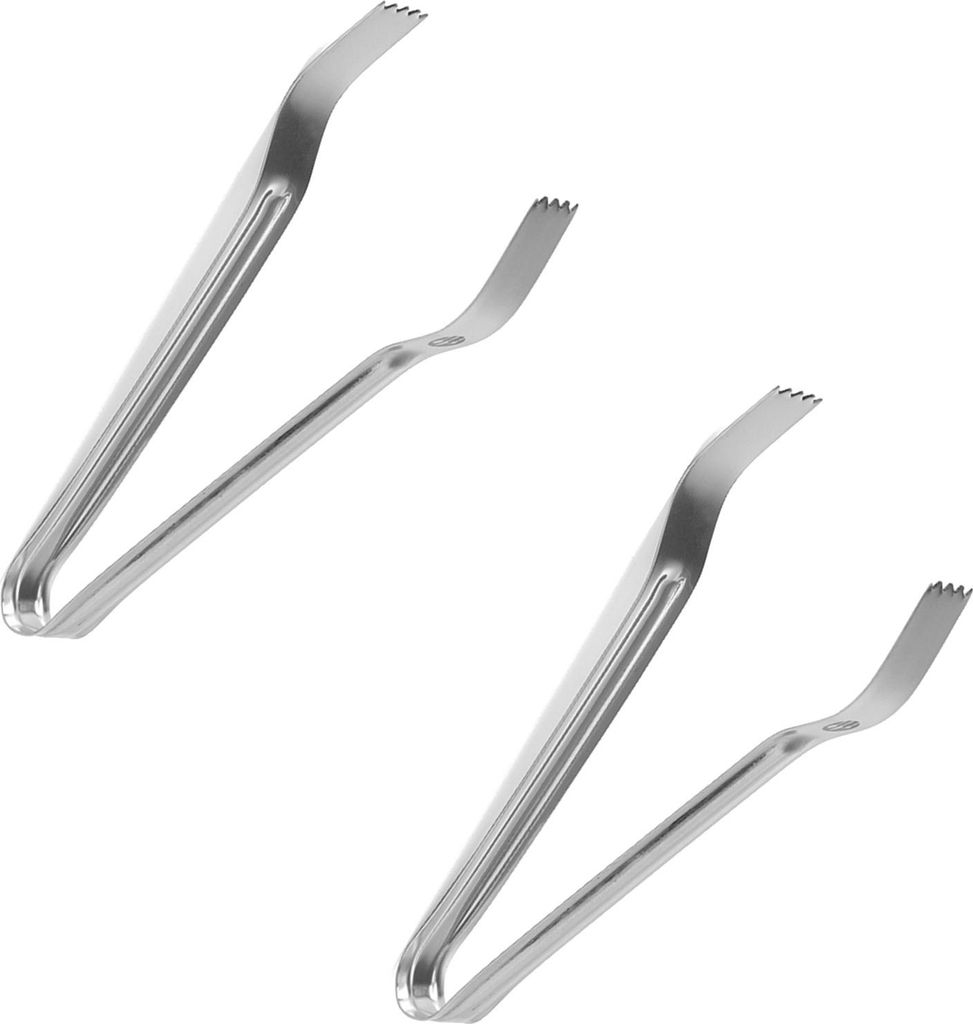 Edelstahl-Eiszange 180 mm, 2er-Set - Hendi 523520