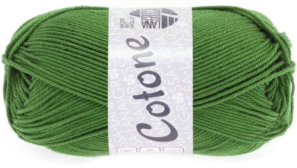 Lana Grossa - Cotone 0054 farngrün Produktbild 