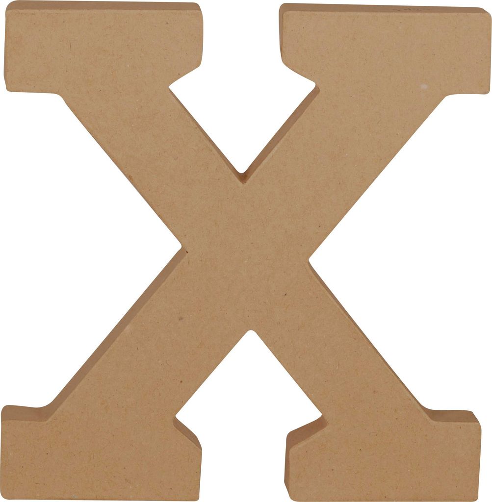 Clairefontaine Buchstabe X Kraft 20cm