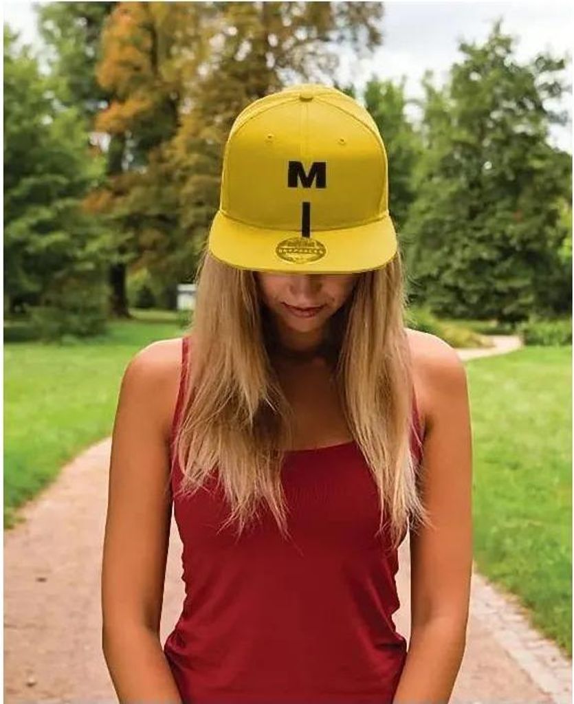 Snapback-Kappe Mibo gelb