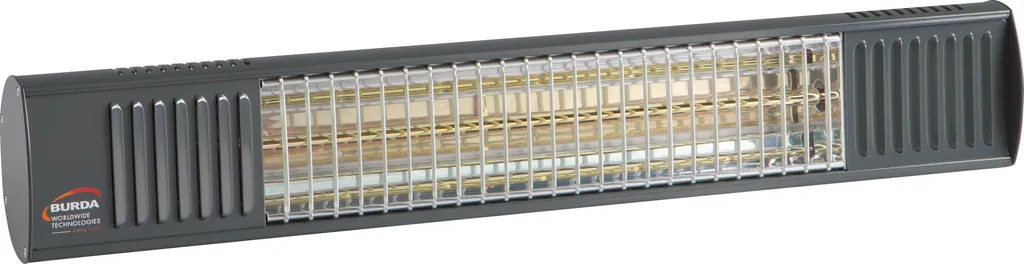 Radiateur infrarouge Term2000 IP67 Ultra Low Glare 1500W Anthracite